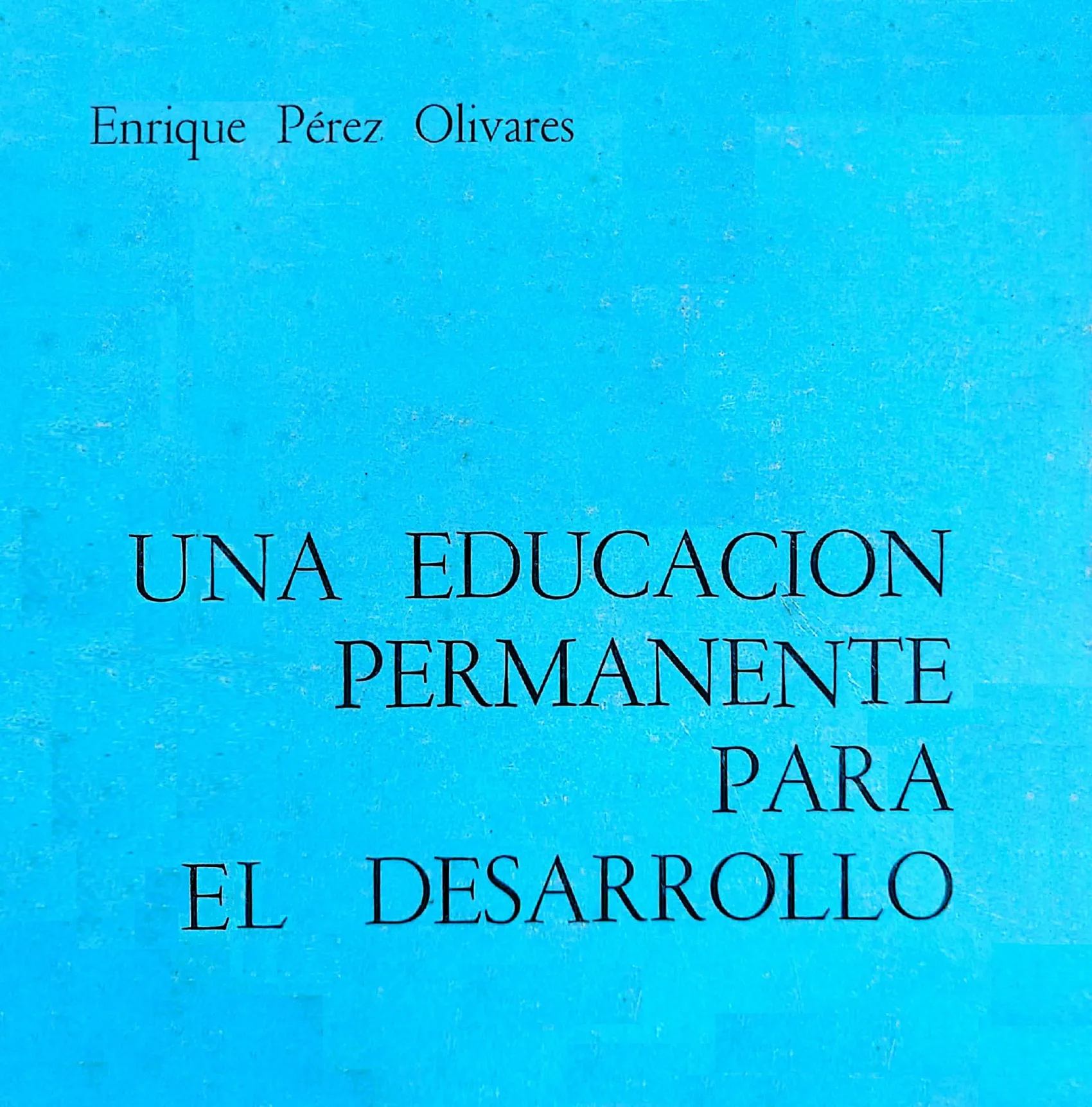 Una educación permanente para el desarrollo