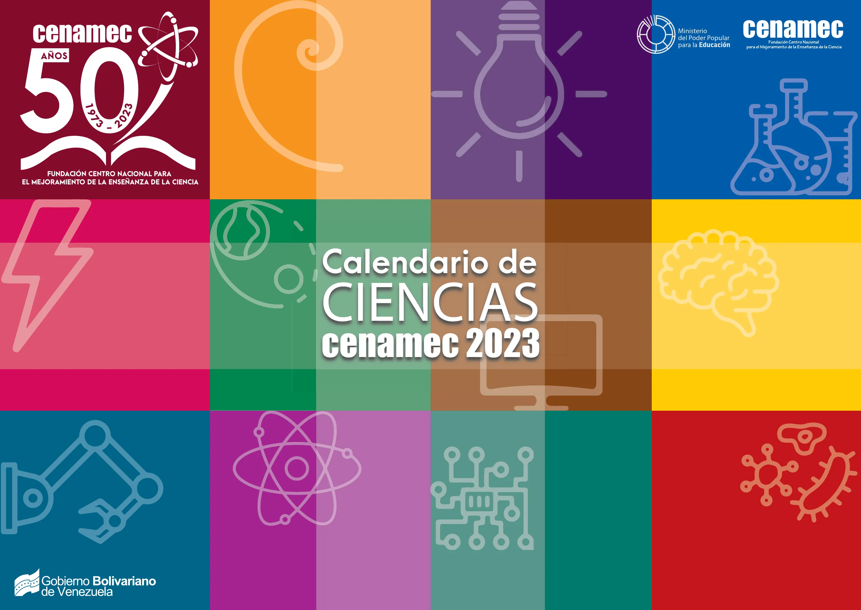 Calendario de Ciencia. Cenamec 2023